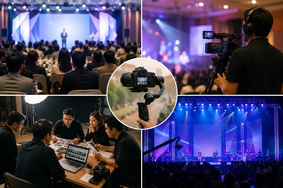Panduan Menyiapkan Event Perusahaan dan Video Profil yang Lebih Profesional